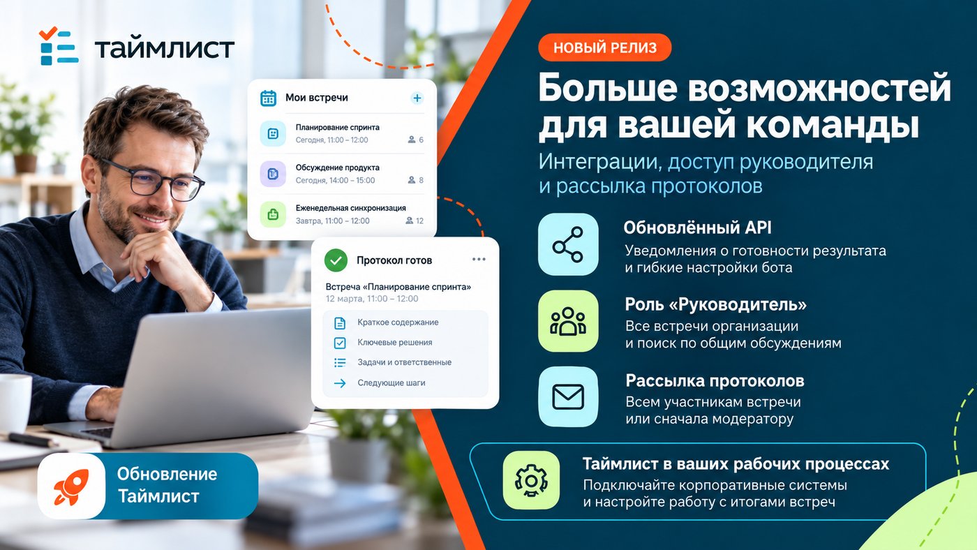 Обновление Таймлист 3.0.5