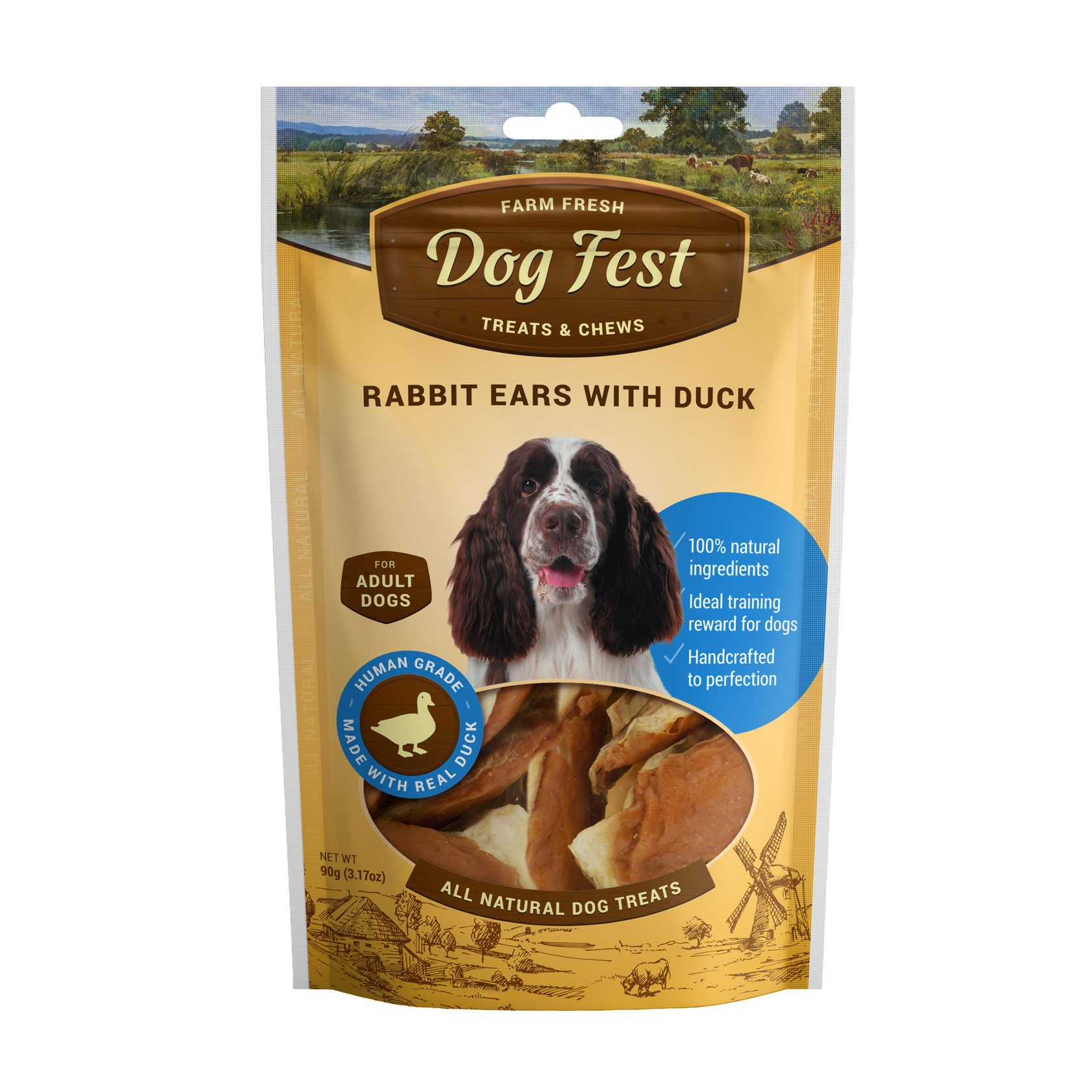 Rabbit Ears With Duck For Adult Dogs Dog Fest   79711847 Copy 