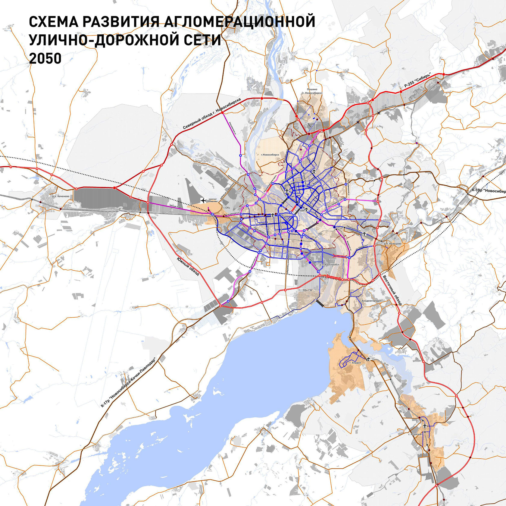 Подземная карта новосибирска