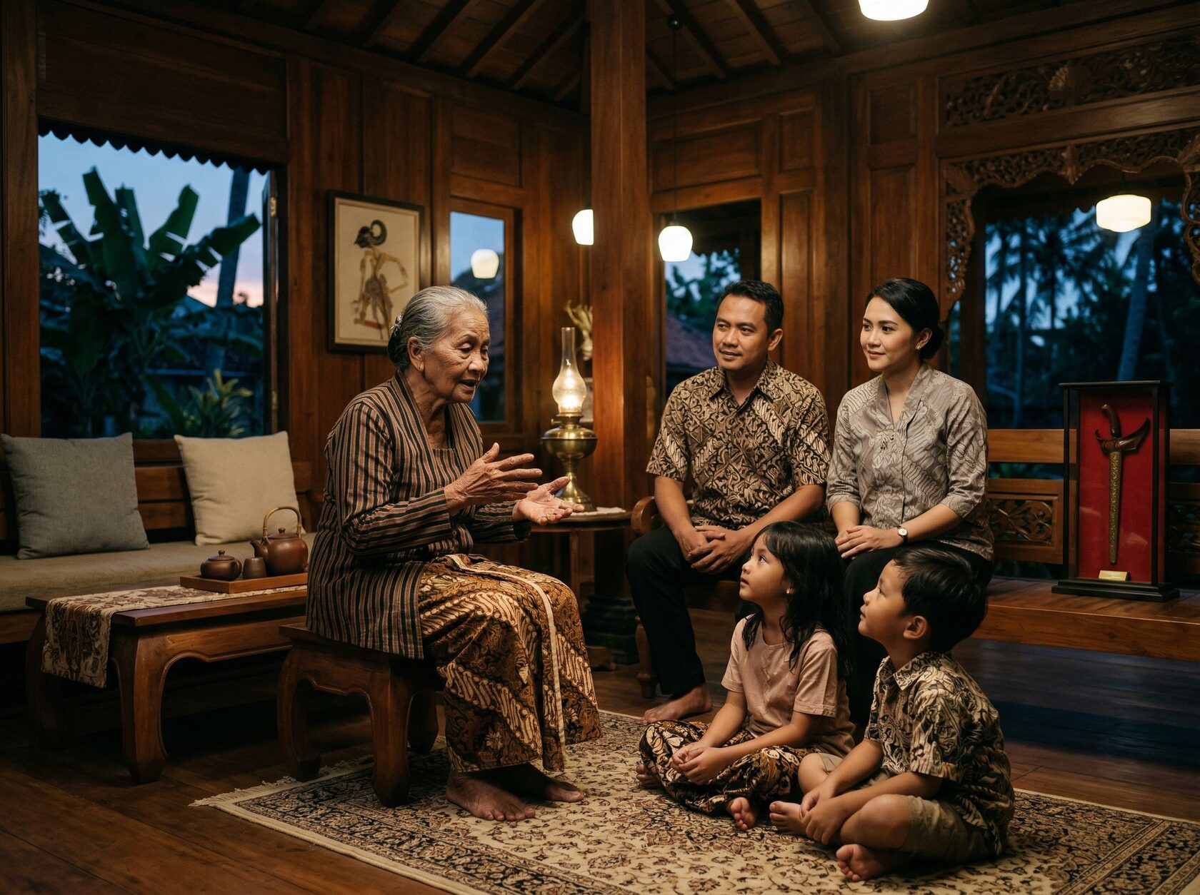 Mitos tersembunyi di balik budaya Indonesia dan tradisi lisan Nusantara