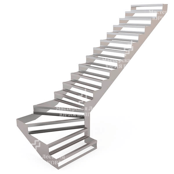 лестница забежные ступени