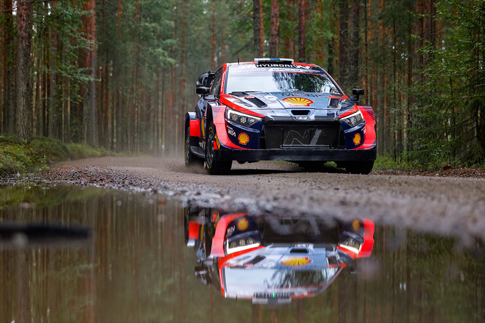 Эсапекка Лаппи и Янне Ферм, Hyundai i20 N Rally1, ралли Финляндия 2023/Фото: Hyundai Motorsport