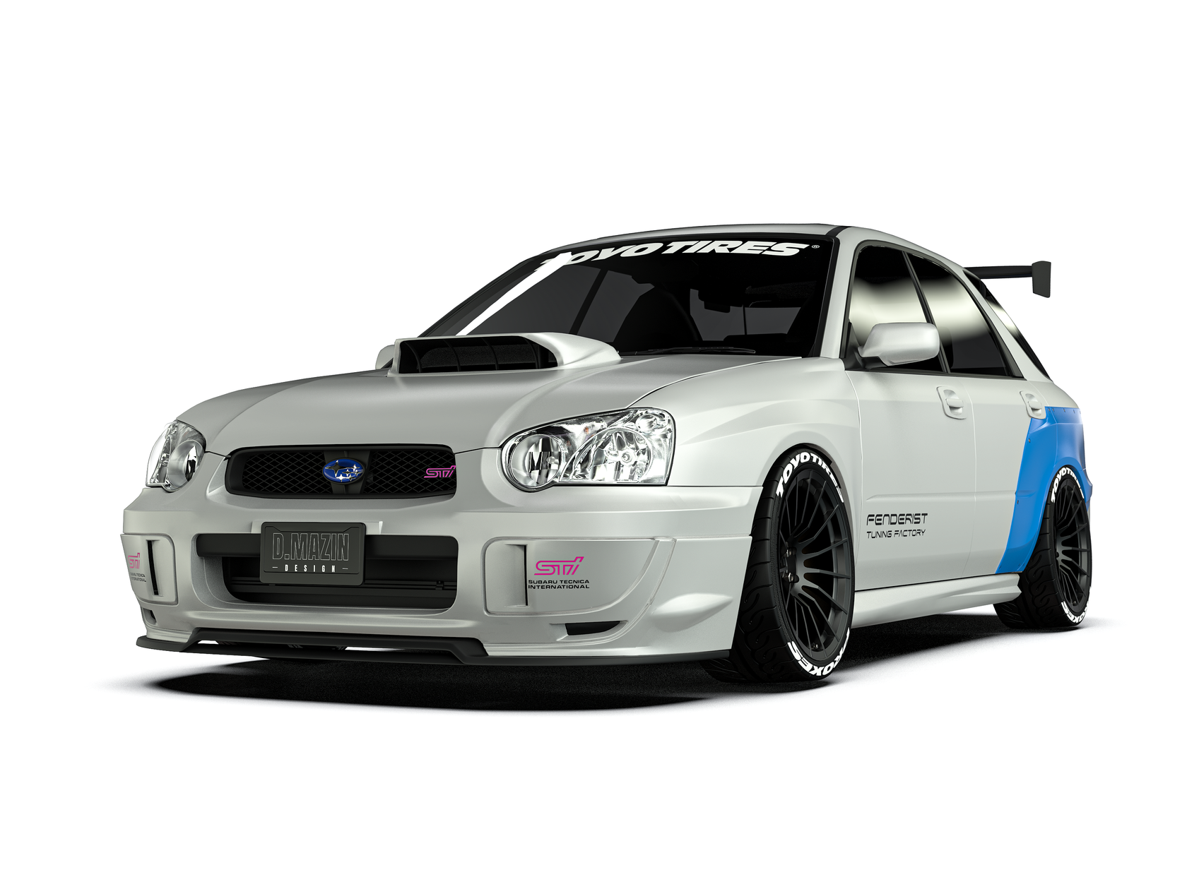 Fenderist обвес subaru