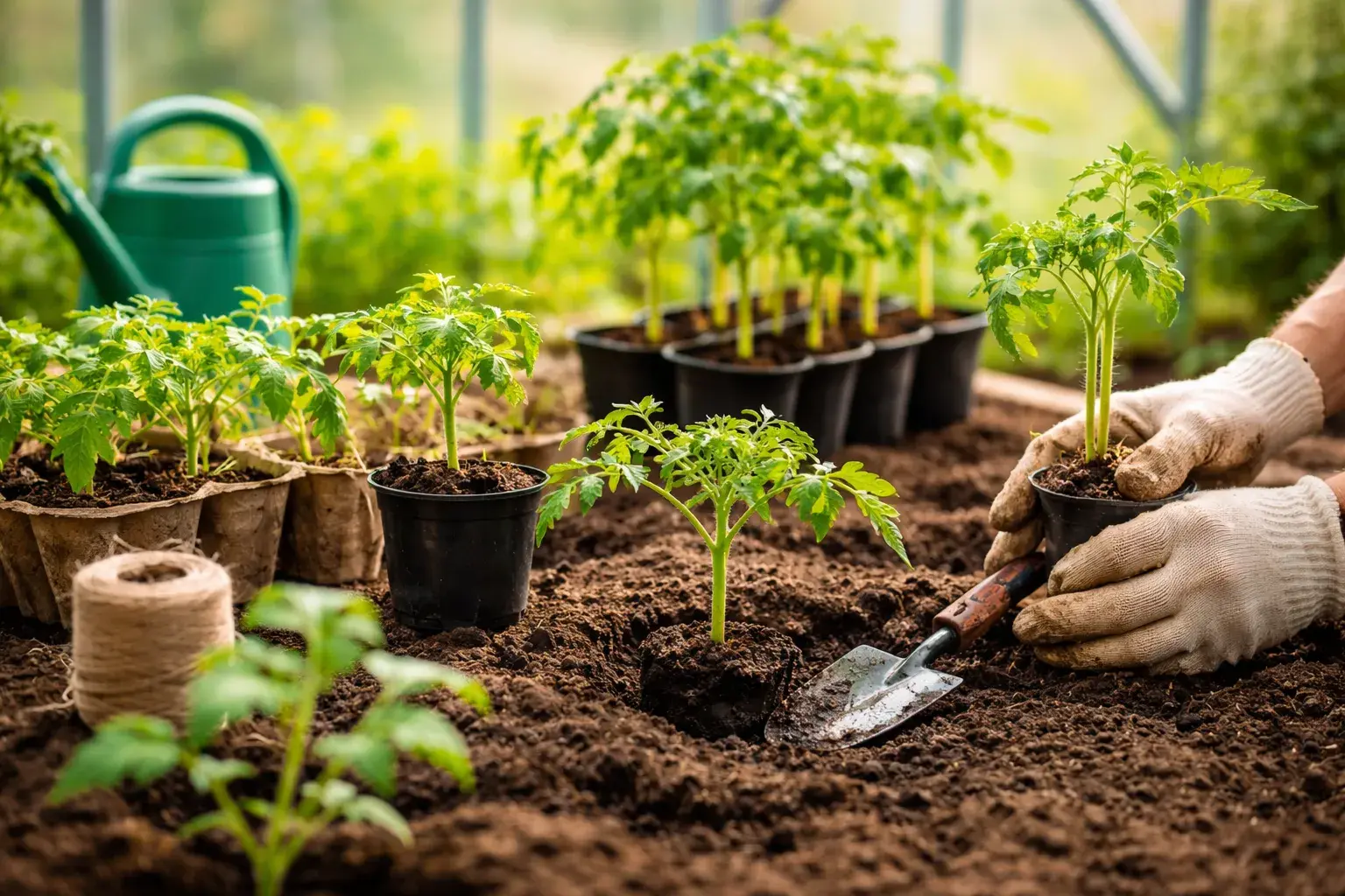 Когда сажать помидоры в апреле