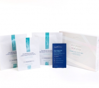 HydroPeptide GLOW TEAM HYDROGEL MASK SET Набор гидрогелевых патчей и ...