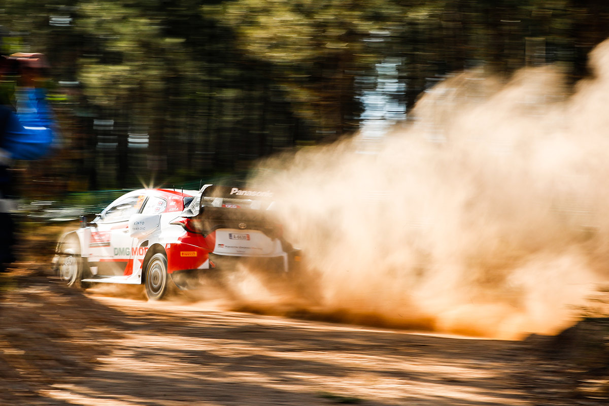 Элфин Эванс и Скотт Мартин, Toyota GR Yaris Rally1, ралли Португалия 2022