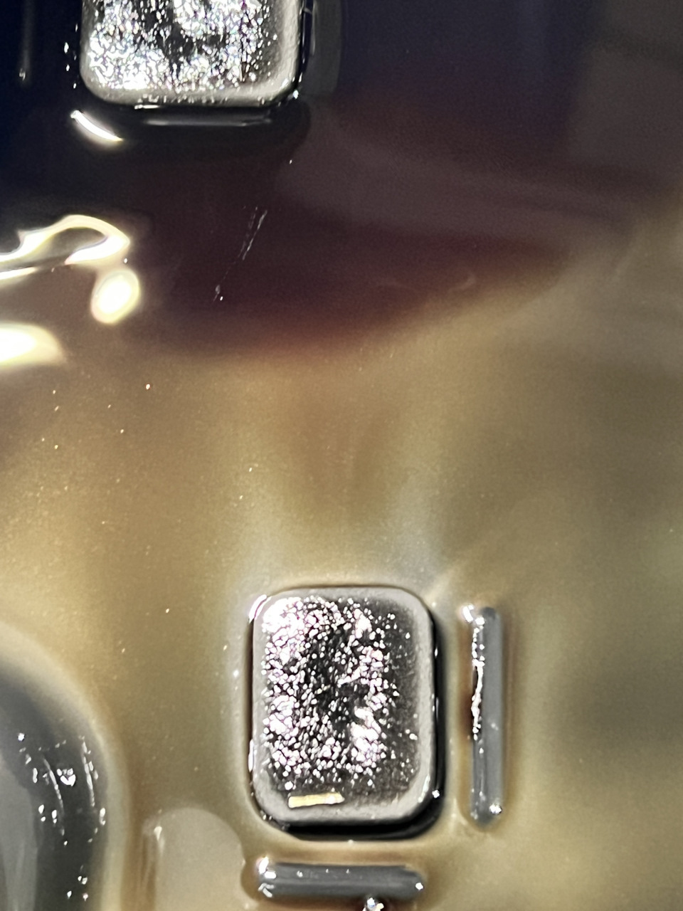 Состояние магнитов в поддоне Aisin