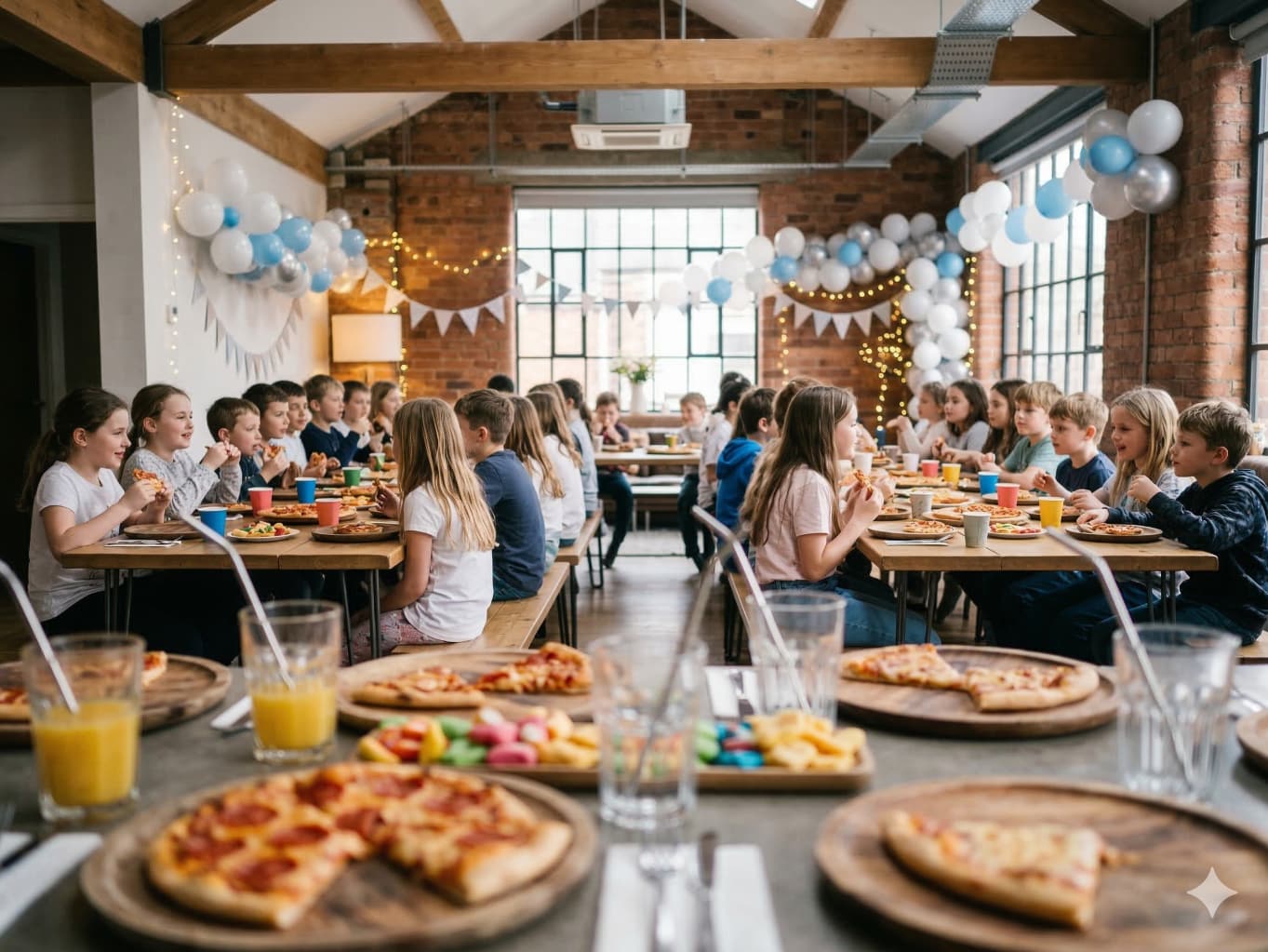 Фуршет для детей и родителей на празднике