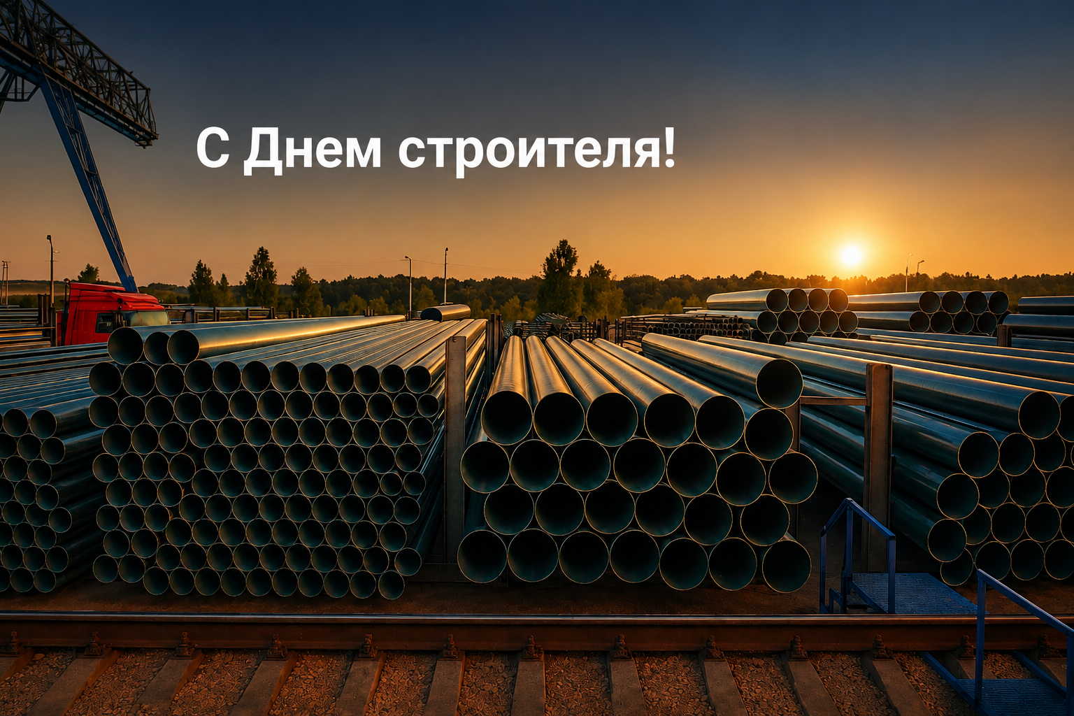 Компания Антикор Полимер поздравляет специалистов строительной отрасли с Днём строителя 2026