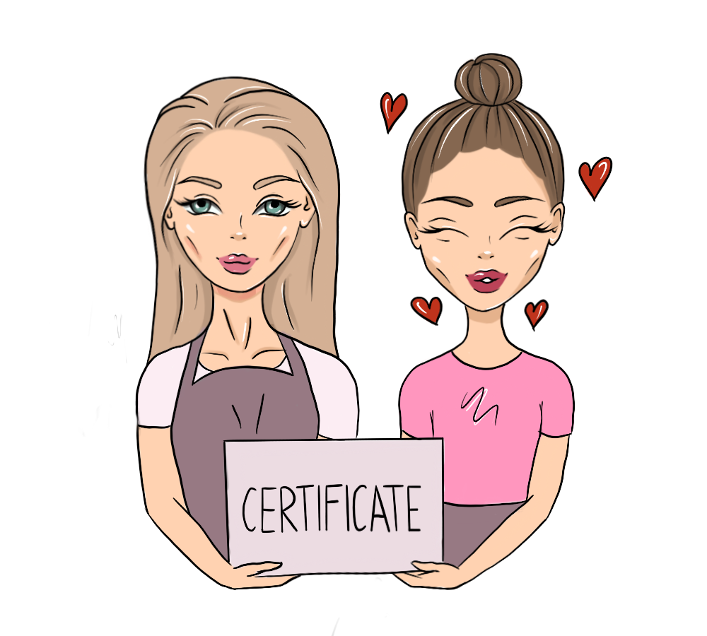 иллюстрация, вручение сертификат