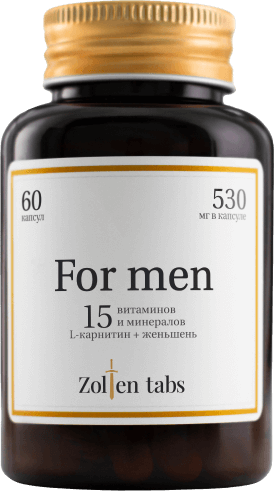 Широкая линейка премильных БАД Zolten Tabs отвечает всем потребностям ...