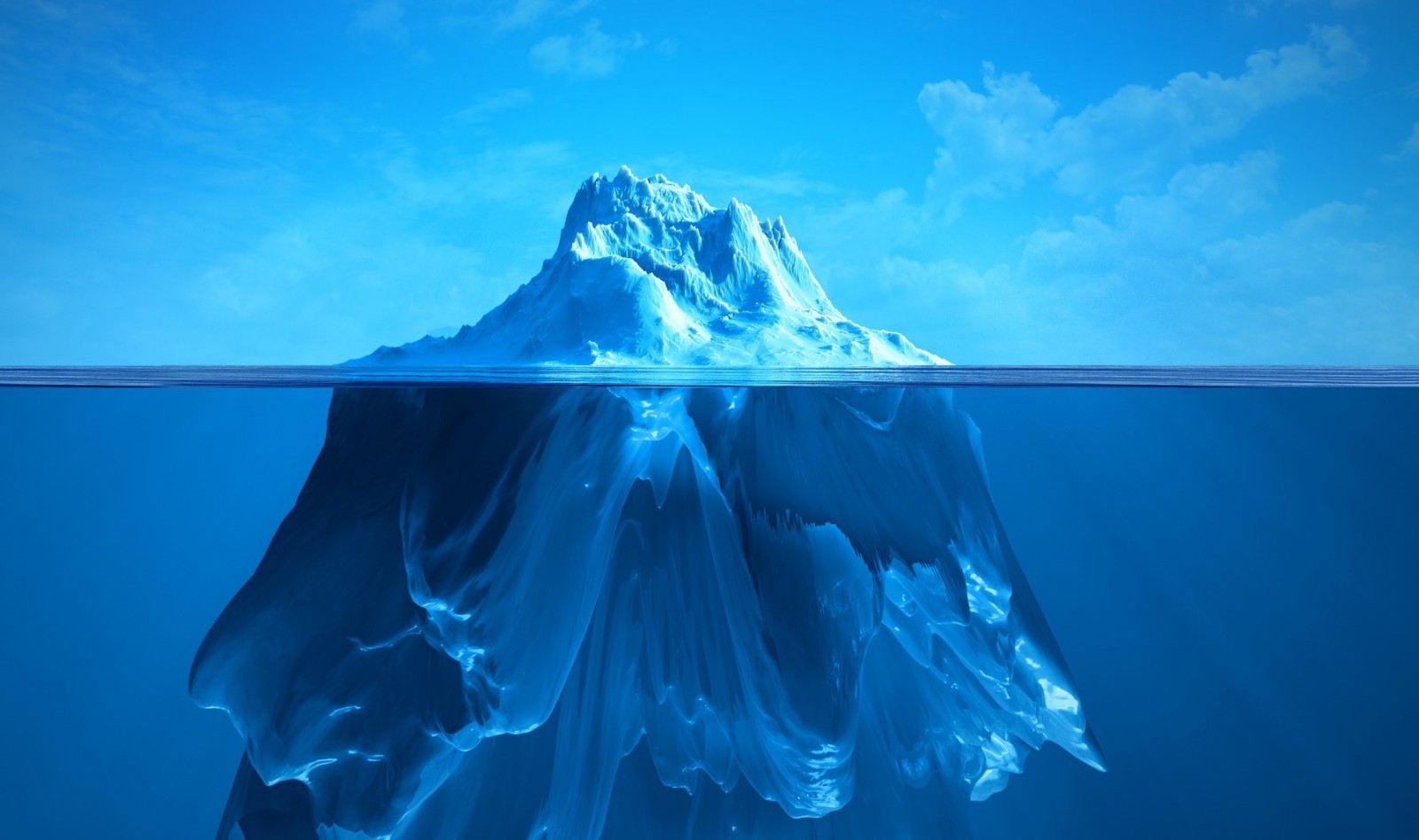 В глубине были видны. Надводная и подводная часть айсберга. Вершина айсберга. Iceberg-2. Верхушка айсберга.