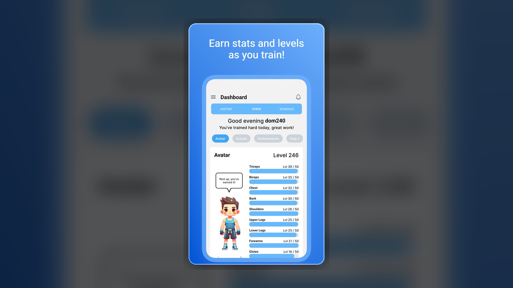 Game preview for Workout Quest