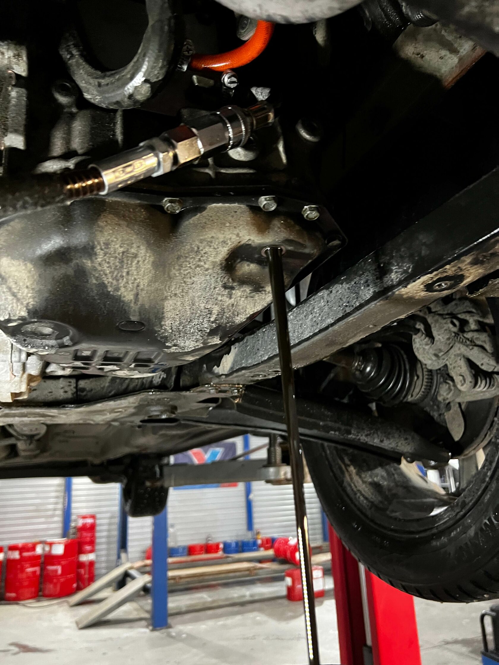 Слив масла из Jatco JF015E