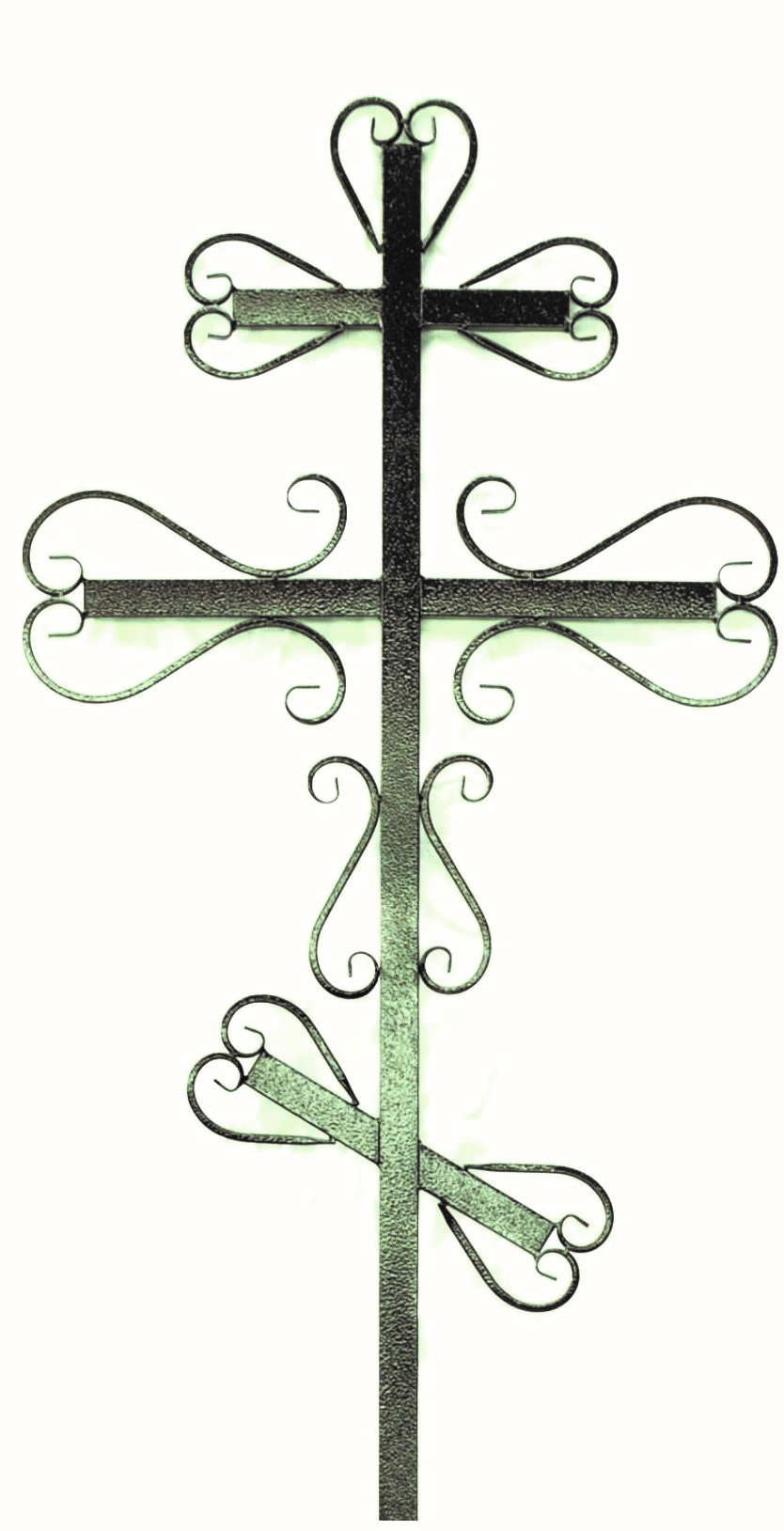 крест металлический № 2
