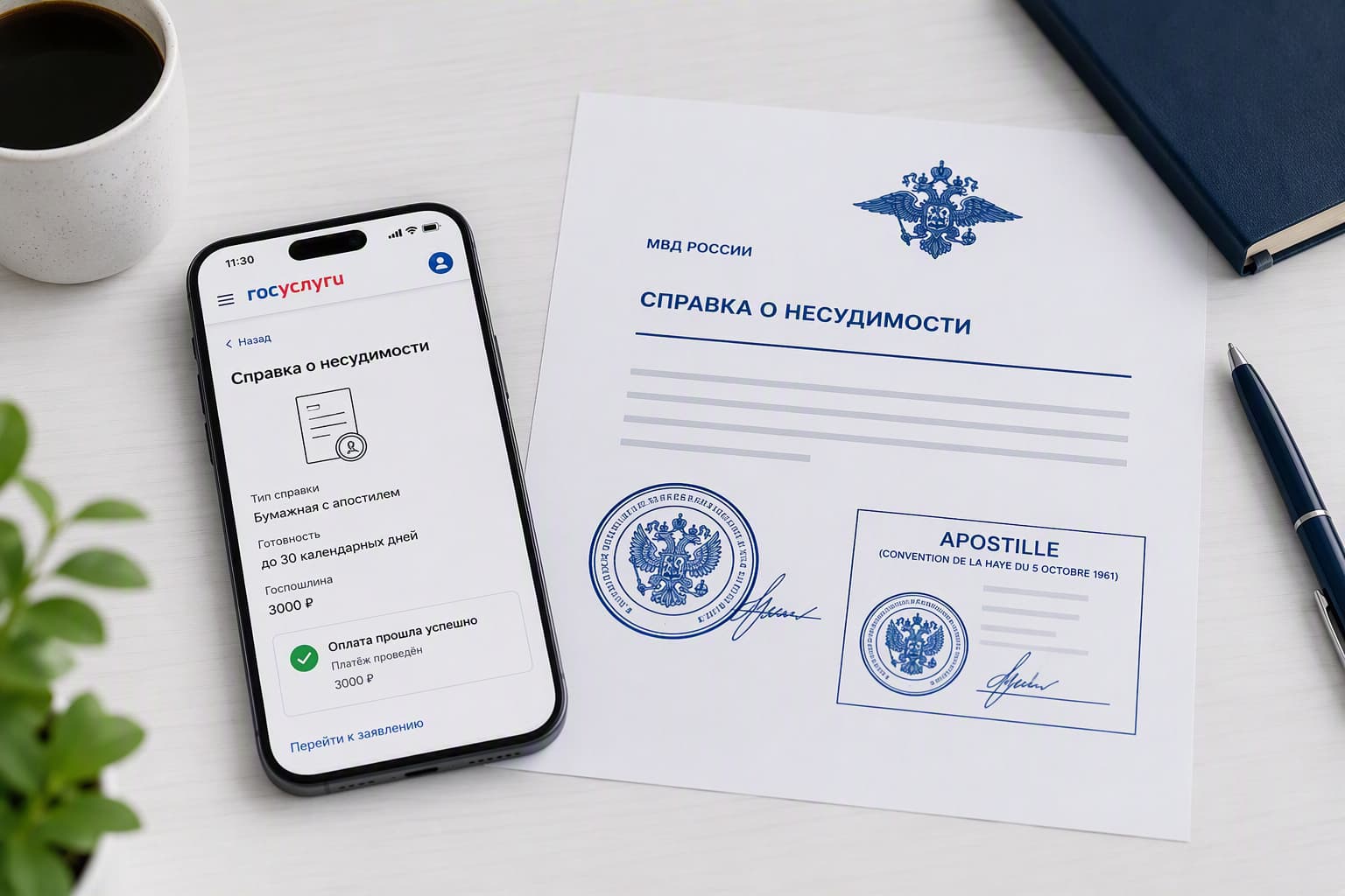 Подача через Госуслуги