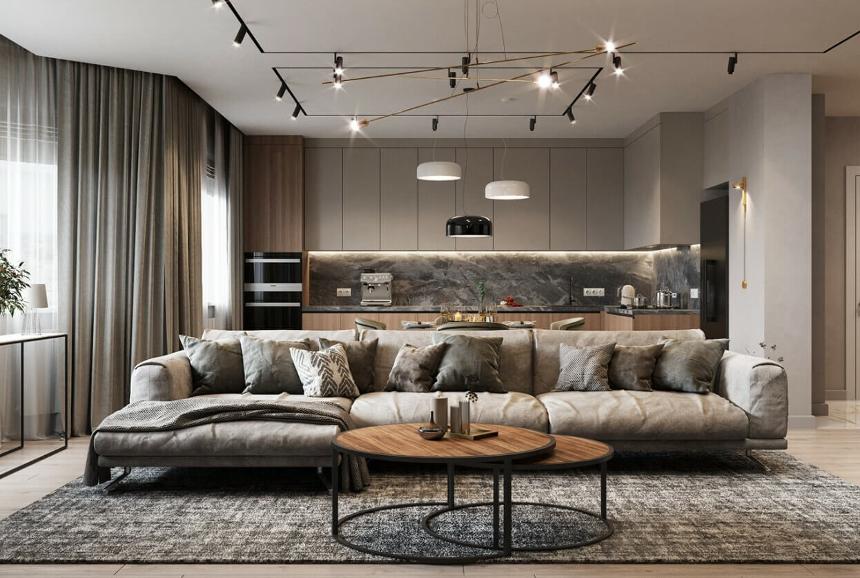 кухня в светлых тонах на заказ Наро-Фоминск