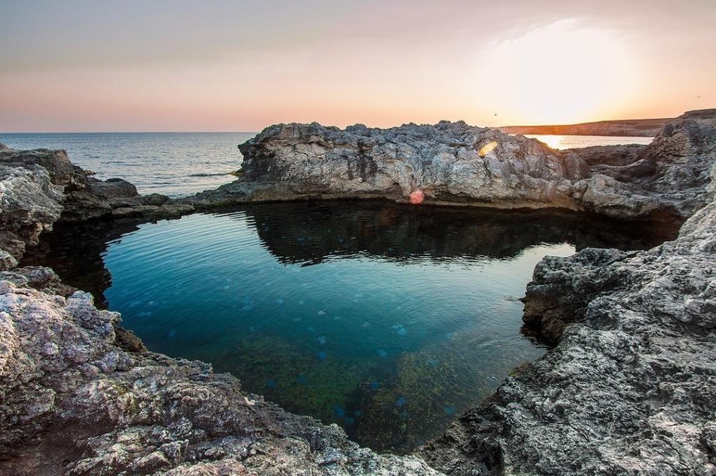 Тарханкут село Оленевка