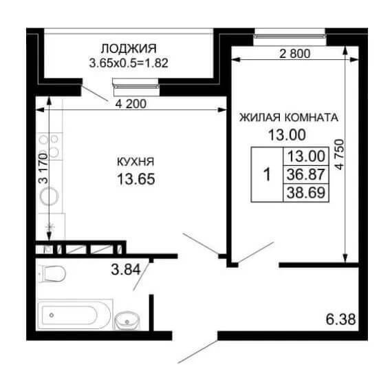 Купить Однокомнатную Квартиру В Жк Российский