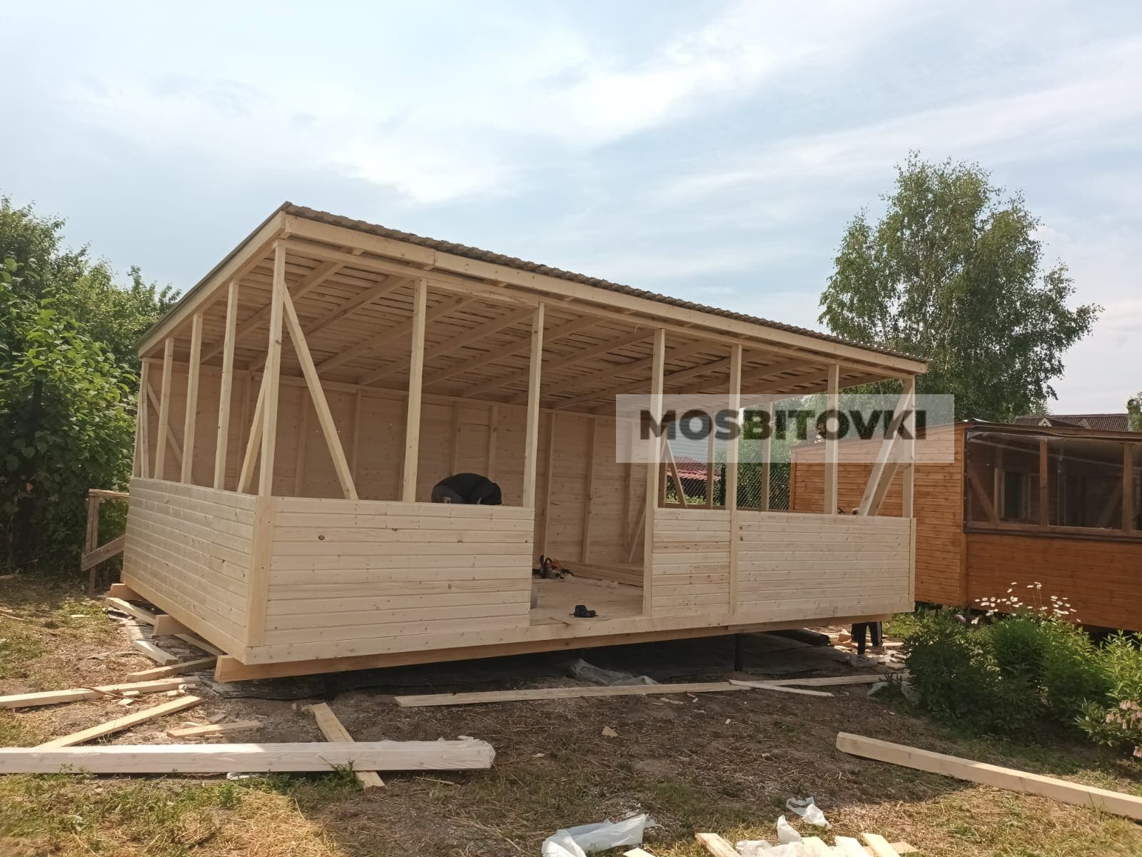 Хозблоки, бытовки, дачные домики - недорого от производителя.