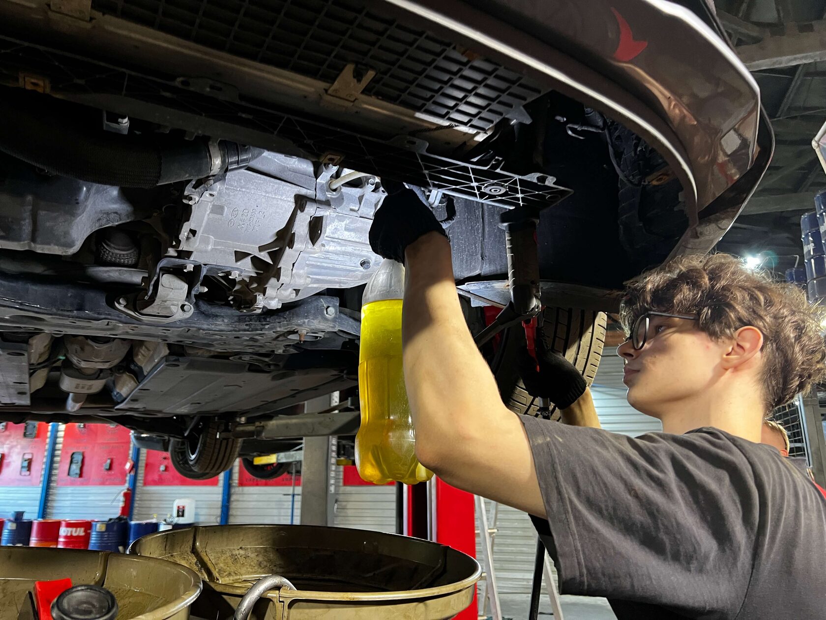 Заправка масла в 7DCT