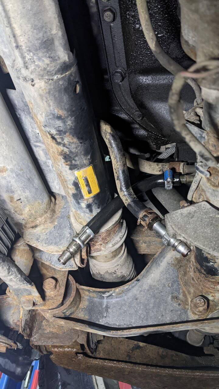 Подключаем адаптеры к АКПП