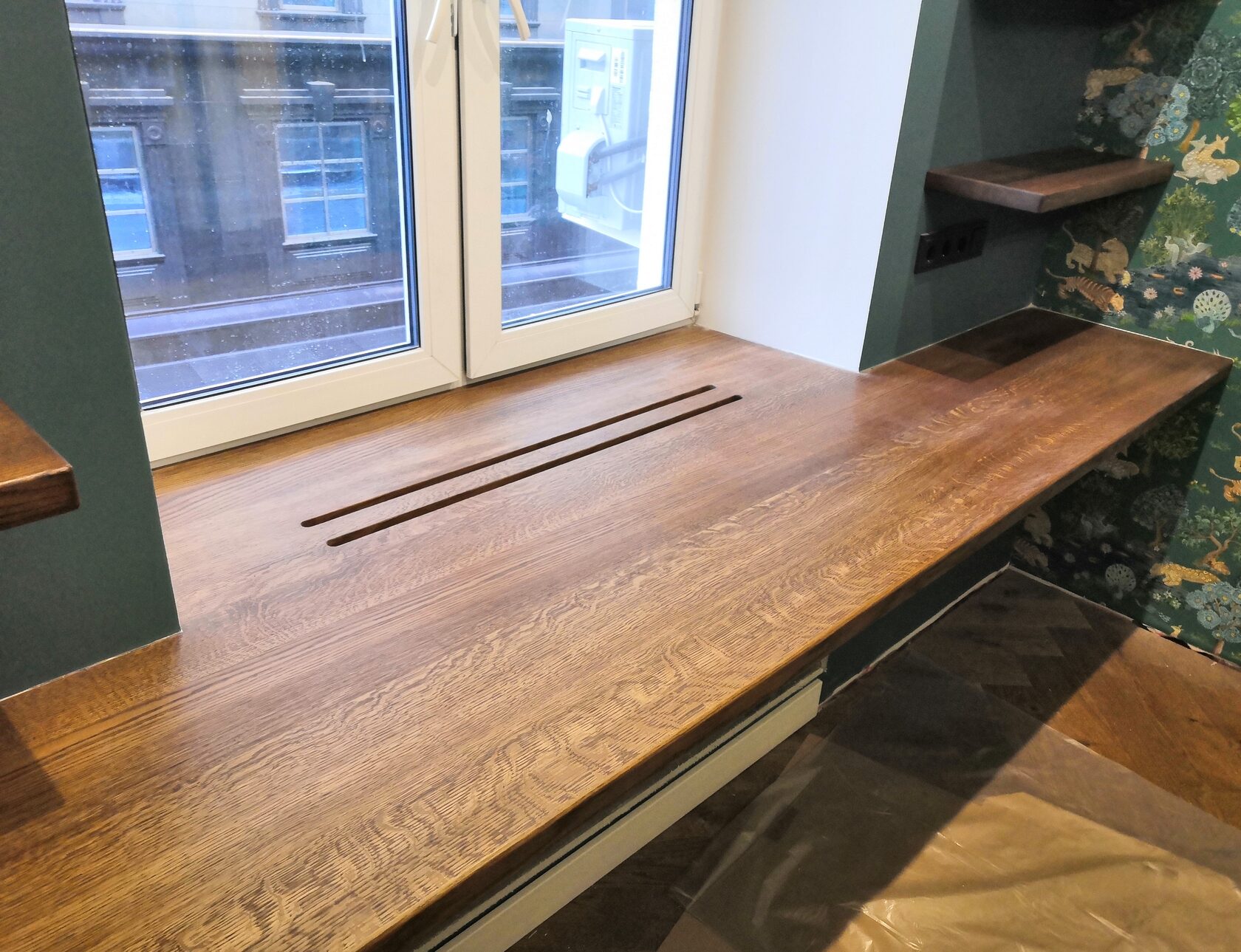 Деревянные подоконники — купить в Москве. Подоконники из дуба и ясеня