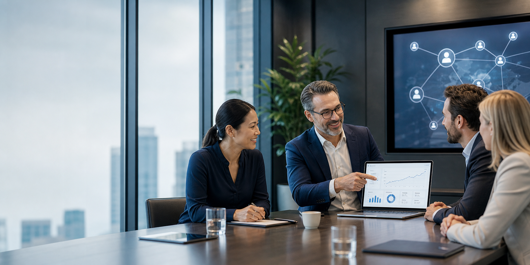 Professionals defining the right goals and metrics.