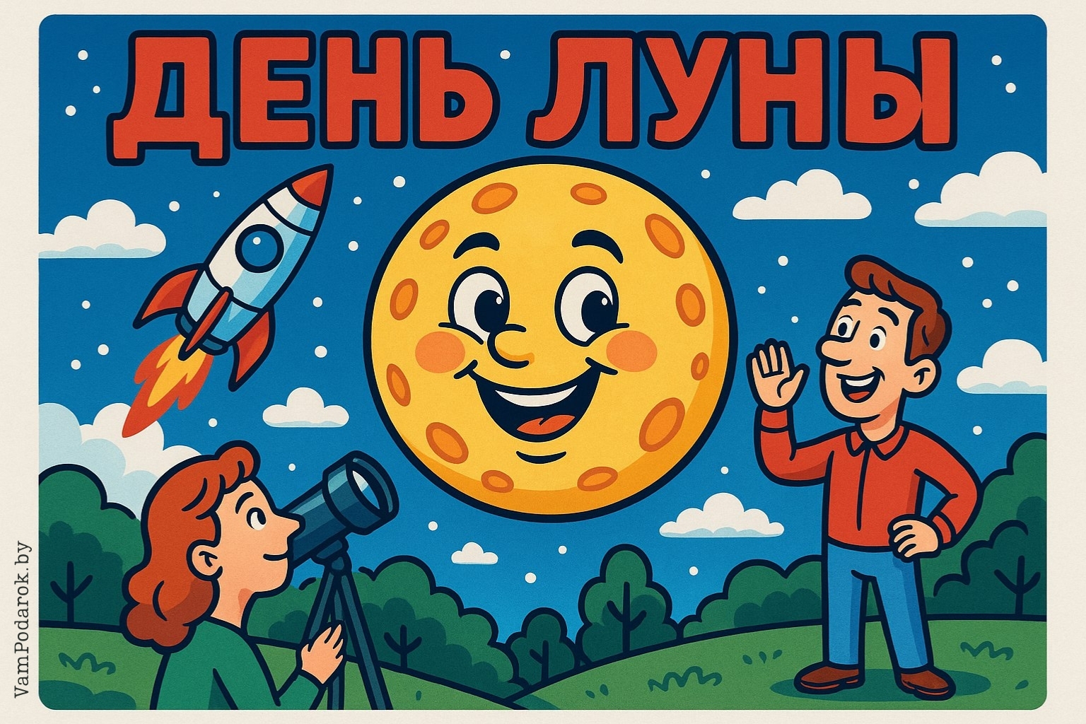 Международный день Луны – картинка