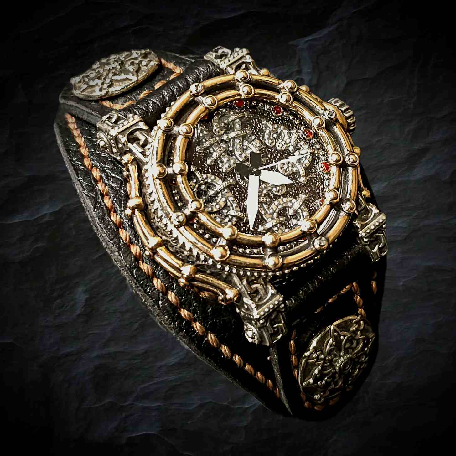 мужские часы, авторские часы, часы в стиле стимпанк.