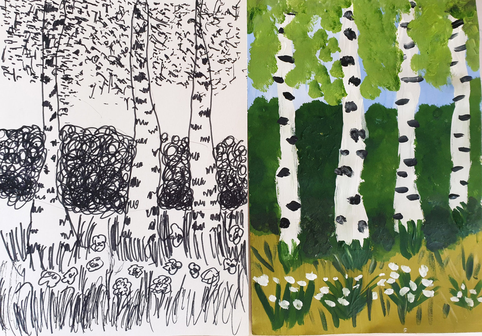 Онлайн курс рисования для детей 6-9 лет