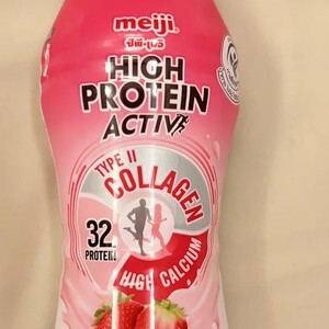 Meiji High Protein Activ, клубника