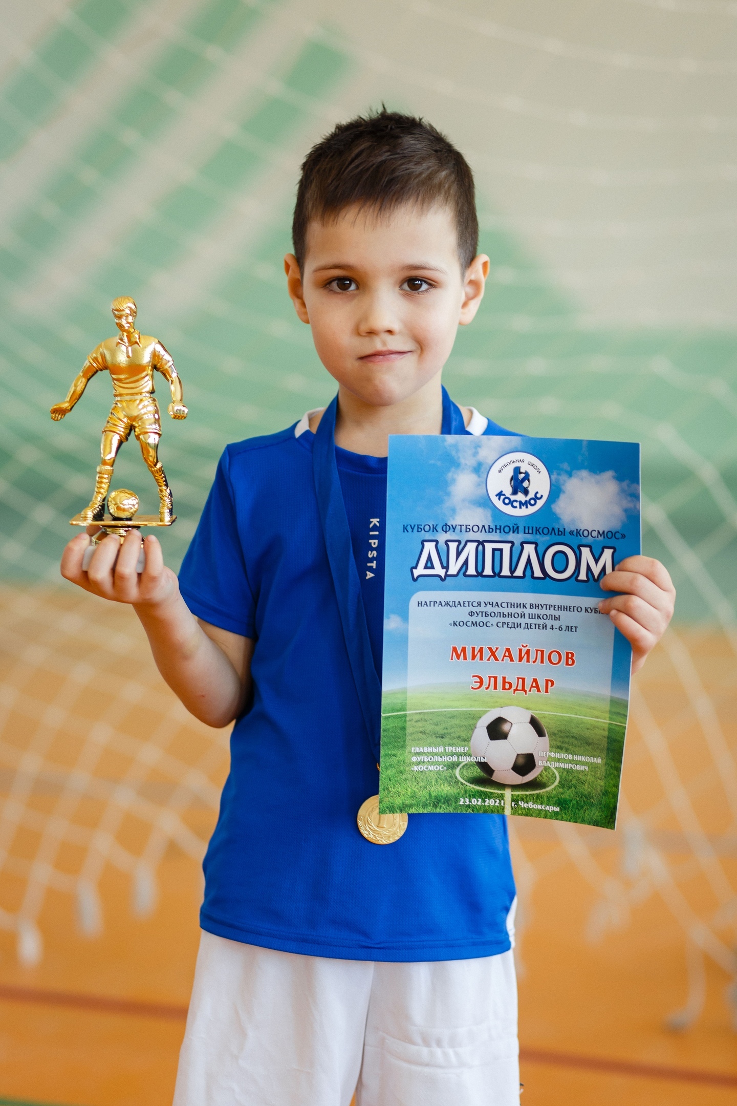 Артём Смирнов — тренировки в ФШ Космос
