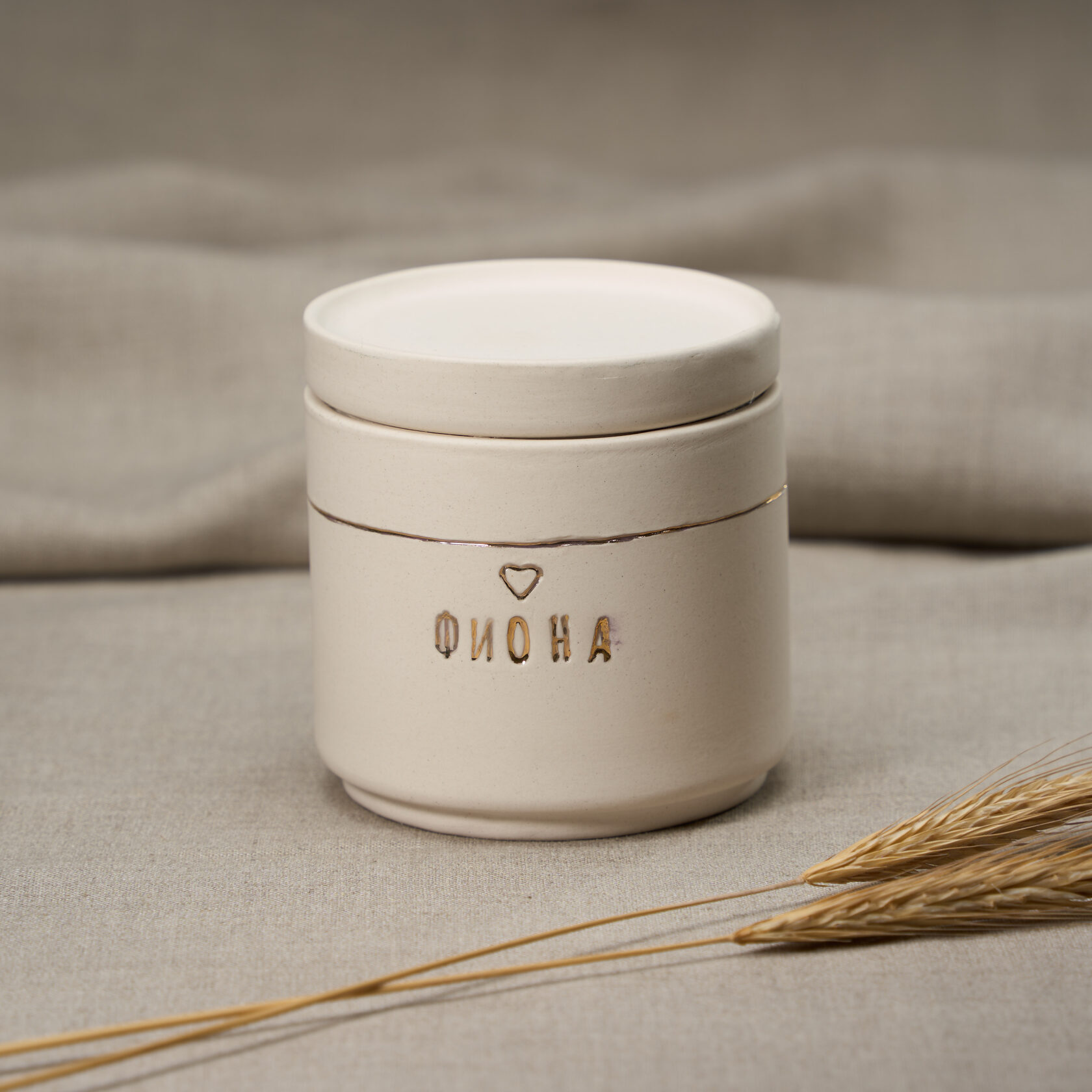 урна для праха кошки с персонализированная с именем