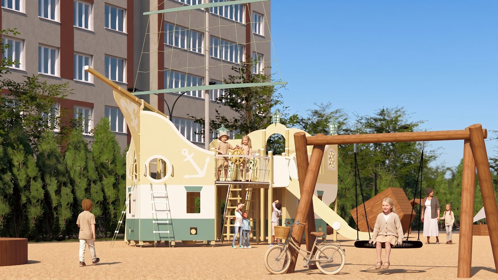 Зона для детей 3-8 лет