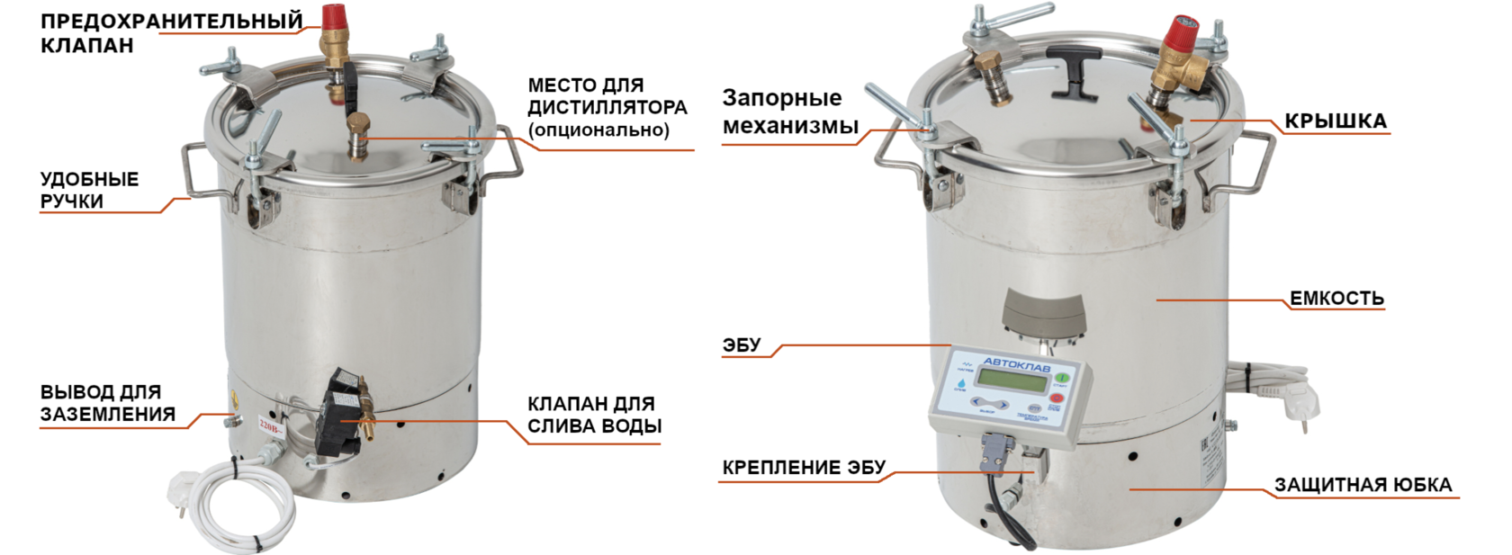 Автоматические автоклавы для консервирования Форком