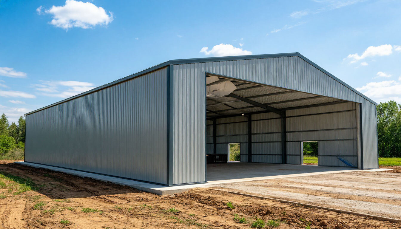 Строительство ангаров из сэндвич панелей