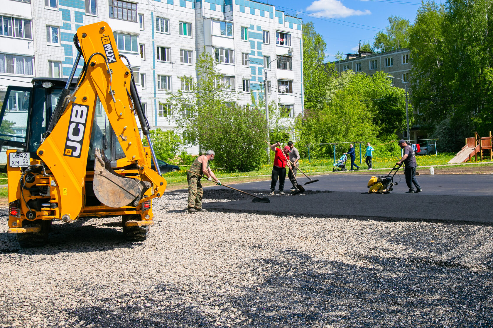 Работы по обустройству губернаторской площадки ведут в Солнечногорске - Издательский  дом «Сорок один»