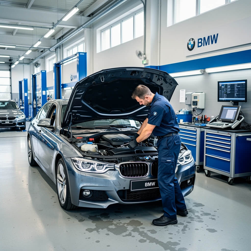 Замена ванос BMW N55