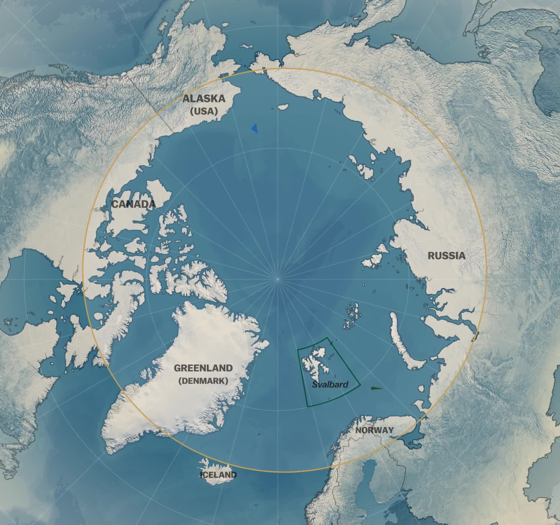 острова в северном ледовитом океане