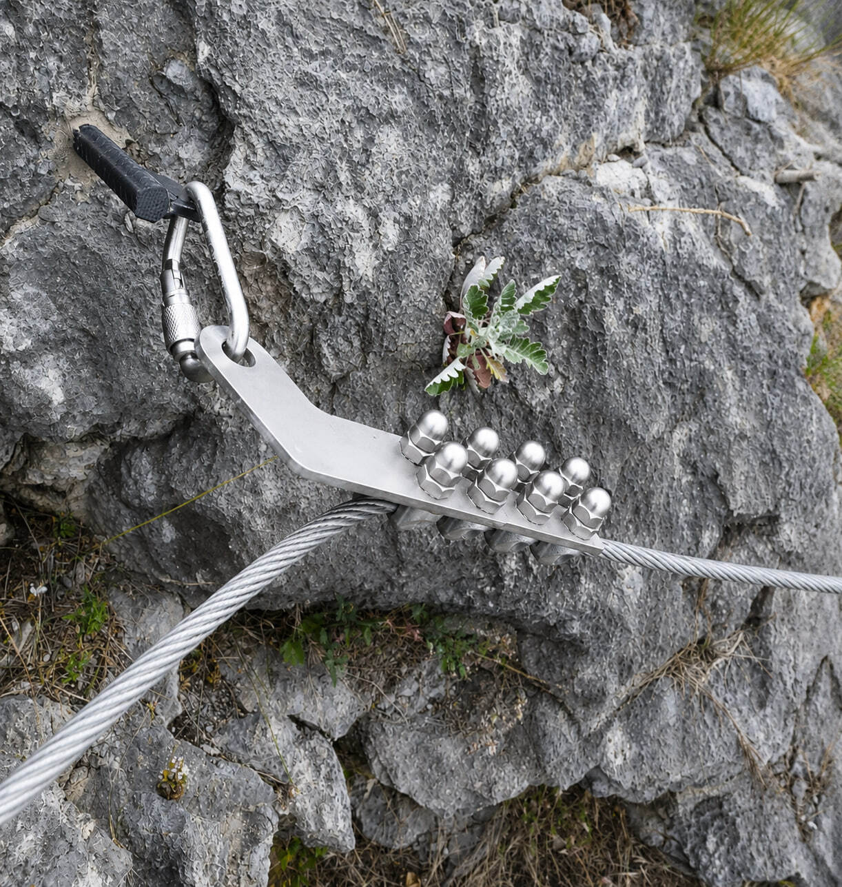 Проверка узлов страховочной системы Via Ferrata