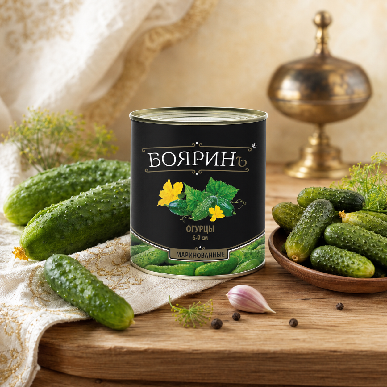 Огурцы и корнишоны