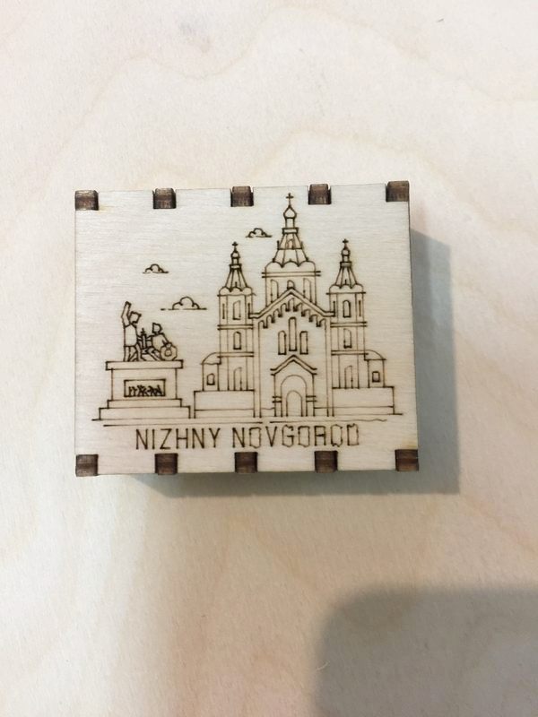 Спички сувенирные на магните города России - Нижний Новгород