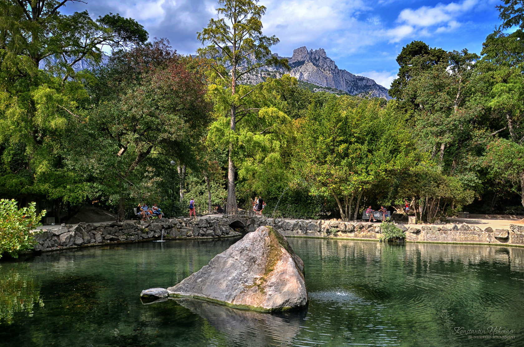 алупкинский парк в крыму