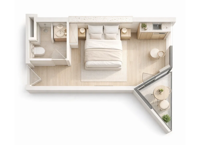 2 Bedroom Plan
