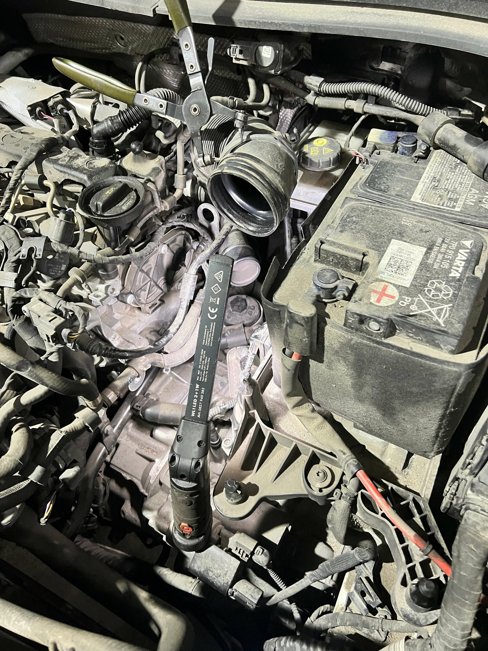 Skoda Kodiaq замена масла в DSG DQ500