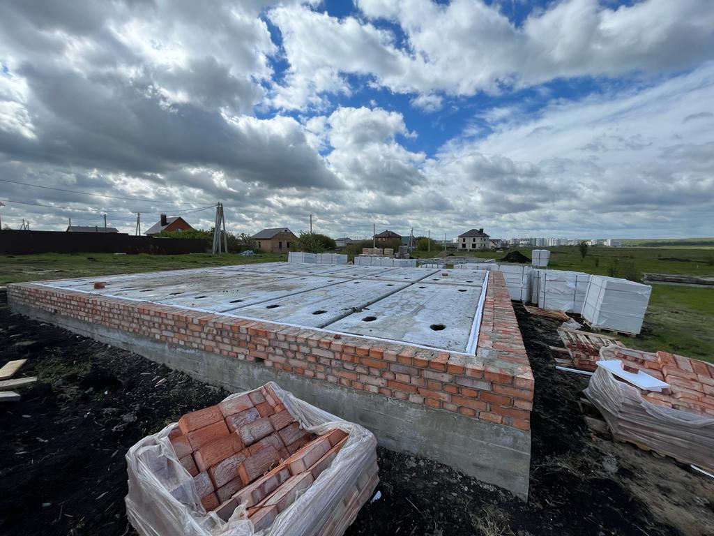 Строительство одноэтажного каменного дома "под ключ" за 3 месяца в Пензенской области по индивидуальному проекту