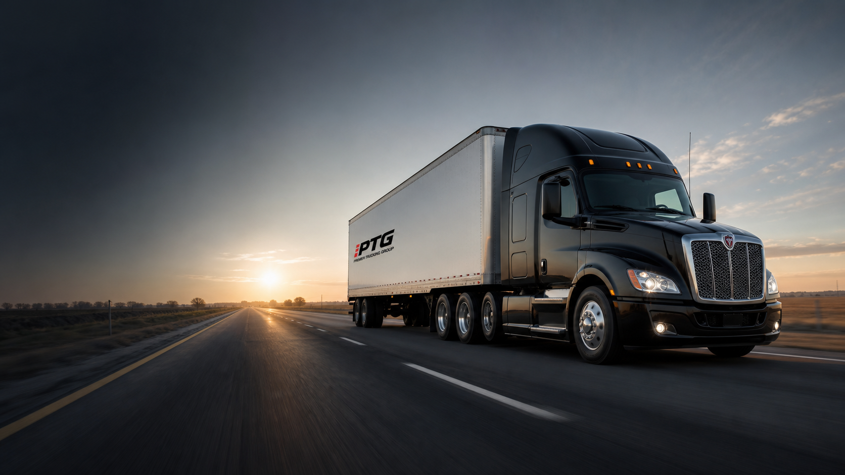PTG-branded truck visual from the original case study