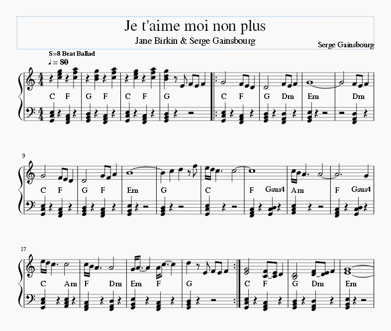 Je t'aime moi non plus