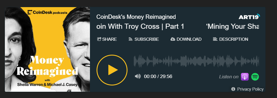 Coindesk Podcasts